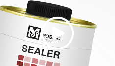 Behandeling met sealer (Mosaic Sealer) - video